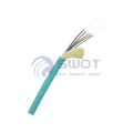 Wanbao Cable manufacturer aramid yarn indoor 12 core om3 fiber optic cable GJFJV